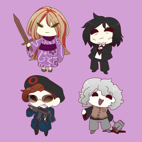 Yamato, Kazuki, The Colonel, and Masaru Kuze Yamato, Kazuki, The Colonel, and Masaru Kuze