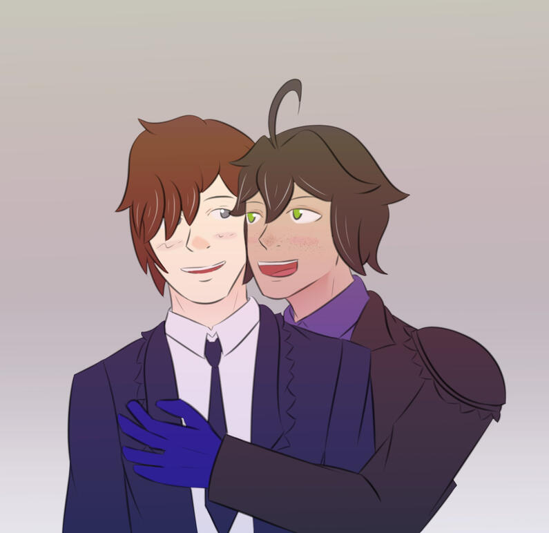 Valentines Ken and Naoki Valentines Ken and Naoki