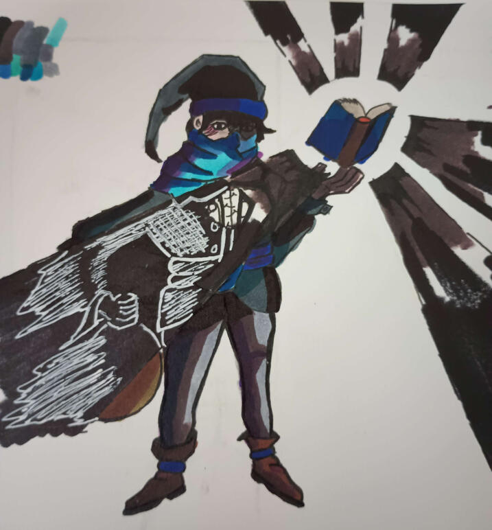 Inter-kun the Monochromancer